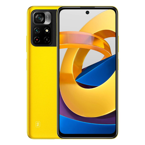 Смартфон Xiaomi Poco M4 Pro 5G 6/128Gb, желтый