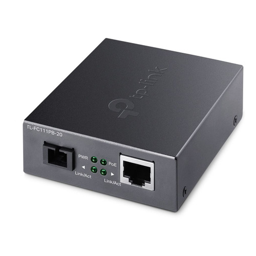 Медиаконвертер TP-Link TL-FC111PB-20 WDM 10/100Mbit RJ45 до 20km +1PoE