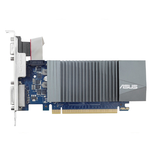 Видеокарта ASUS NVIDIA GeForce GT 730, GT730-SL-2GD5-BRK-E, 2ГБ, GDDR5, Ret