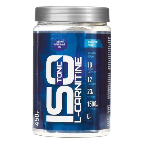 Изотоник RLINE ISO L-Carnitin, порошок, 450гр, лимон