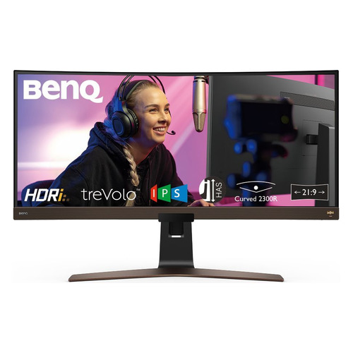 Монитор BenQ EW3880R 37.5", черный [9h.lk3la.tbe]