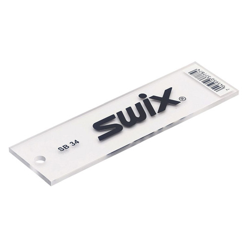 Скребок Swix SB034D для сноуборда тверд. 55x170x4 прозрачный/черный