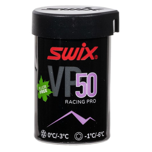 Мазь Swix VP50 Pro держан. для б.лыж темп.:0/-3 тверд. 43гр фиолетовый (VP50)