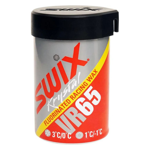 Мазь Swix VR65 держан. для б.лыж темп.:+3/0 тверд. 45гр серебристый (VR065)