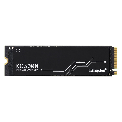 SSD накопитель Kingston KC3000 SKC3000D/4096G 4ТБ, M.2 2280, PCI-E 4.0 x4, NVMe