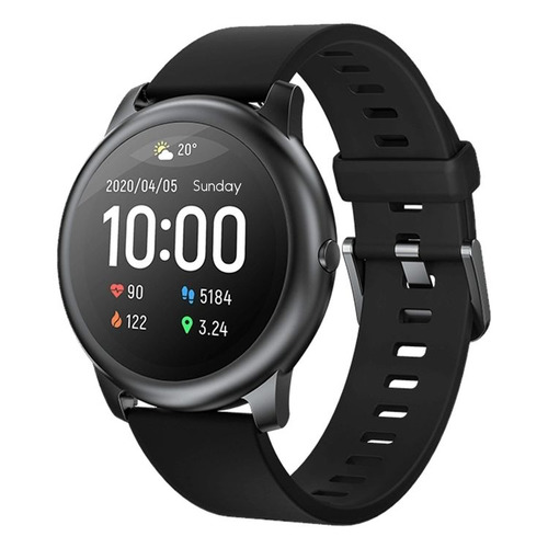 Смарт-часы Xiaomi Haylou LS05, 1.28", черный / черный