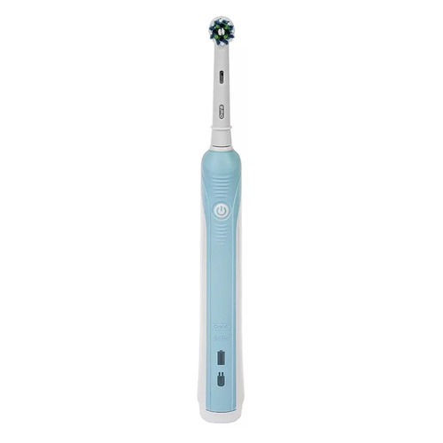 Электрическая зубная щетка Oral-B Pro 1 570 CrossAction, цвет: бирюзовый