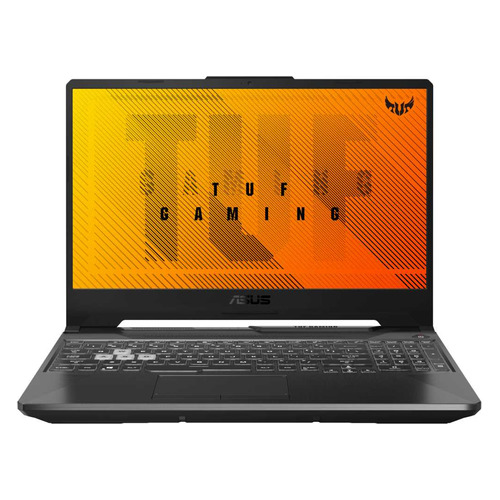 Ноутбук ASUS TUF Gaming F15 FX506QM-HN053, 15.6", IPS, AMD Ryzen 7 5800H 3.2ГГц, 16ГБ, 512ГБ SSD, NVIDIA GeForce RTX 3060 для ноутбуков - 6144 Мб, noOS, 90NR0607-M002K0, черный