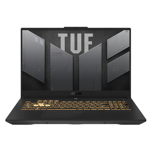 Ноутбук ASUS TUF Gaming F17 FX707ZR-HX001W, 17.3", IPS, Intel Core i7 12700H 3.5ГГц, 16ГБ, 1ТБ SSD, NVIDIA GeForce RTX 3070 для ноутбуков - 8192 Мб, Windows 11 Home, 90NR0B01-M00130, серый