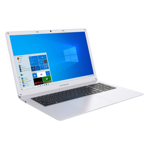 Ноутбук IRBIS NB NB703, 17.3", Intel Pentium J3710 1.6ГГц, 4ГБ, 128ГБ eMMC, Intel HD Graphics 600, Windows 10 Professional, NB703, белый