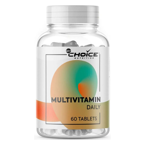 Витаминный комплекс MYCHOICE NUTRITION MultiVitamin Daily, таблетки, 60шт, без вкуса