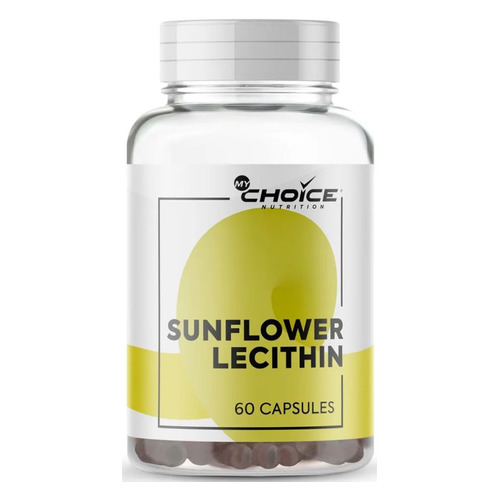 Витаминно-минеральный комплекс MYCHOICE NUTRITION Sunflower Lecithin, капсулы, 60шт, без вкуса