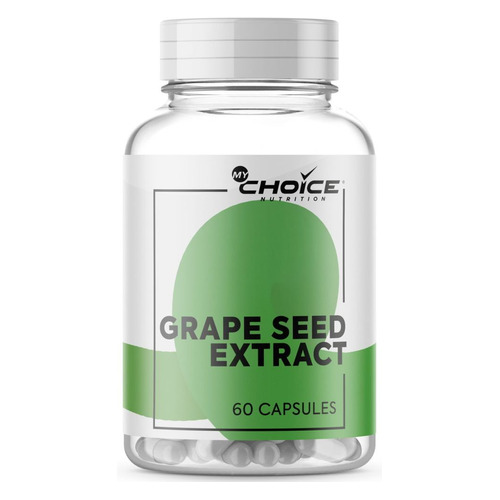 Витаминный комплекс MYCHOICE NUTRITION Grape Seed Extract, капсулы, 60шт, без вкуса