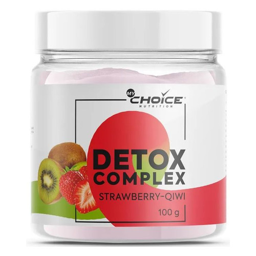 Жиросжигатель MYCHOICE NUTRITION Detox Complex, порошок, 100гр, клубника-киви