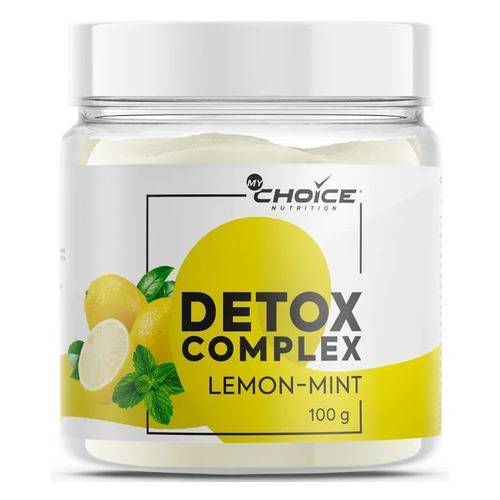 Жиросжигатель MYCHOICE NUTRITION Detox Complex, порошок, 100гр, лимон
