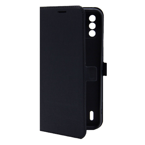 Чехол (флип-кейс) BORASCO Book Case, для Itel A48, черный [40853]
