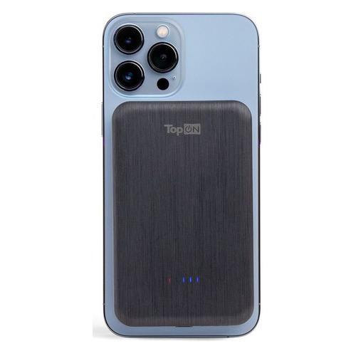 Внешний аккумулятор (Power Bank) TOPON TOP-M10, 10000мAч, черный [103074]