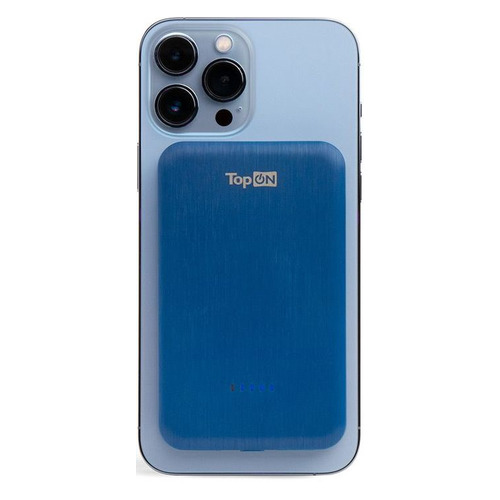 Внешний аккумулятор (Power Bank) TOPON TOP-M5B, 5000мAч, синий [103079]