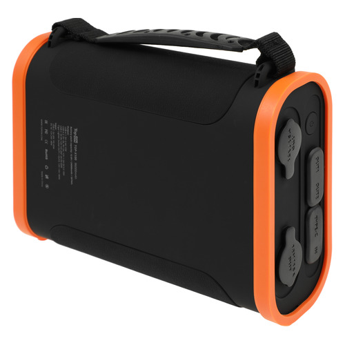 Внешний аккумулятор (Power Bank) TOPON TOP-X100, 96000мAч, черный/оранжевый [102705]