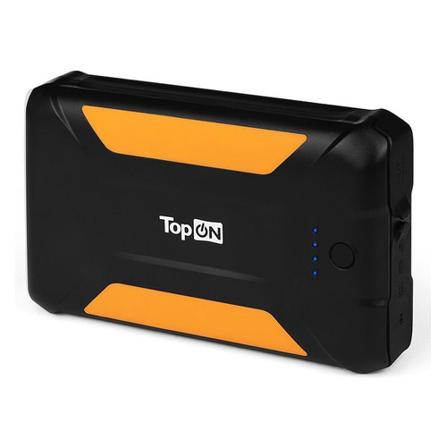 Внешний аккумулятор (Power Bank) TOPON TOP-X38, 38000мAч, черный/оранжевый [102470]