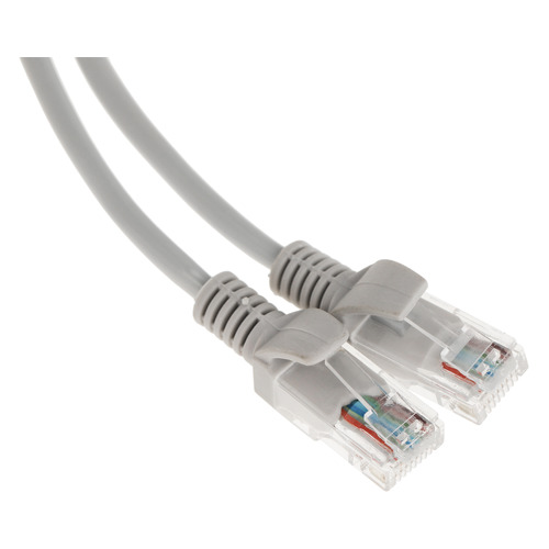 Патч-корд 5-970 3.0 литой (molded), UTP, cat.5E, 3м, 4 пары, CCA, 1 шт, серый
