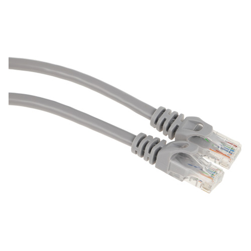 Патч-корд NA102-UTP-C6-2M литой (molded), UTP, cat.6, 2м, 4 пары, CCA, 1 шт, серый