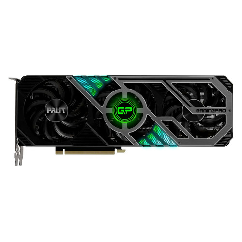 Видеокарта Palit NVIDIA GeForce RTX 3080, PA-RTX3080 GAMINGPRO 12G LHR, 12ГБ, GDDR6X, OC, LHR, Ret [ned3080019kb-132aa]