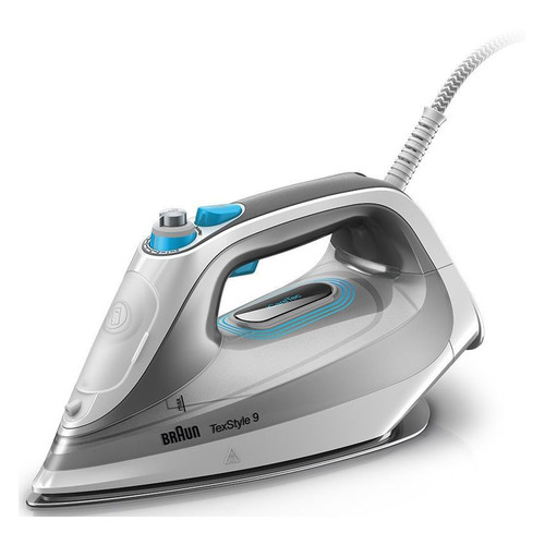 Утюг Braun SI9270WH, 3000Вт, белый/ серый [0127404104]
