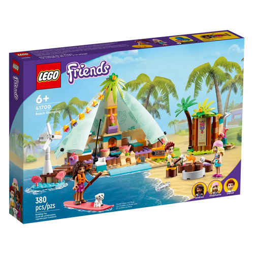 Конструктор Lego Friends Кэмпинг на пляже, 41700