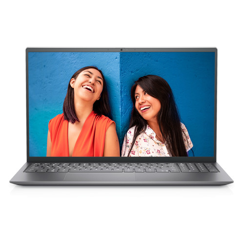 Ноутбук DELL Inspiron 5510, 15.6", Intel Core i7 11370H 3.3ГГц, 8ГБ, 512ГБ SSD, Intel Iris Xe graphics , Linux, 5510-9720, серебристый