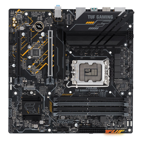 Материнская плата ASUS TUF GAMING B660M-E D4, LGA 1700, Intel B660, mATX, Ret