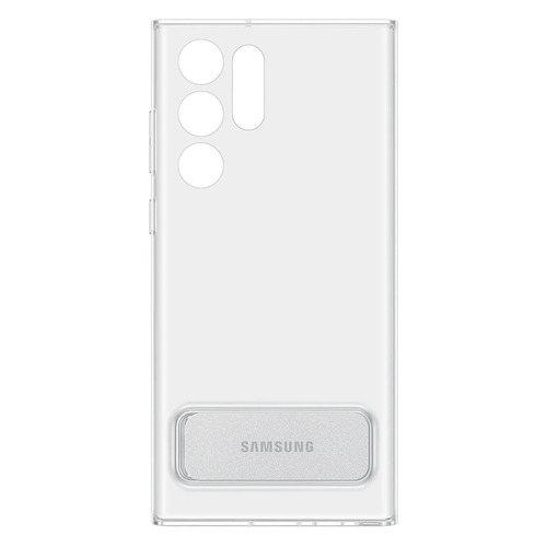 Чехол (клип-кейс) Samsung Clear Standing Cover, для Samsung Galaxy S22 Ultra, прозрачный [ef-js908ctegru]