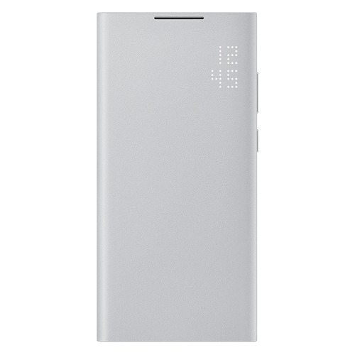 Чехол (флип-кейс) Samsung Smart LED View Cover, для Samsung Galaxy S22 Ultra, светло-серый [ef-ns908pjegru]