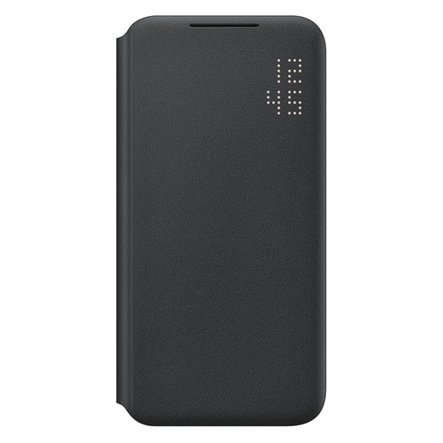 Чехол (флип-кейс) Samsung Smart LED View Cover, для Samsung Galaxy S22, черный [ef-ns901pbegru]