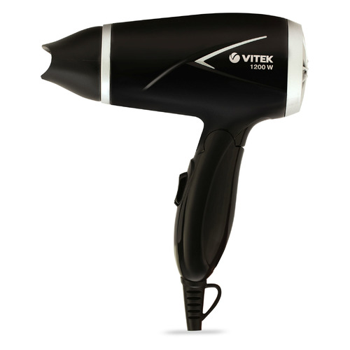 Фен Vitek VT-1312, дорожный, 1200Вт, черный