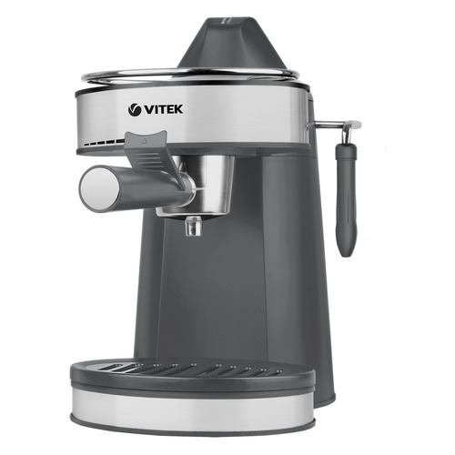 Кофеварка Vitek VT-1524, эспрессо, серый