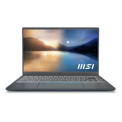 Ноутбук MSI Prestige 14 A11SC-078RU, 14", IPS, Intel Core i7 1195G7 2.9ГГц, 16ГБ, 1ТБ SSD, NVIDIA GeForce GTX 1650 - 4096 Мб, Windows 11 Home, 9S7-14C512-078, серый