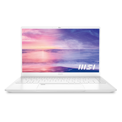 Ноутбук MSI Prestige 14 A11SC-079RU, 14", IPS, Intel Core i7 1195G7 2.9ГГц, 16ГБ, 1ТБ SSD, NVIDIA GeForce GTX 1650 - 4096 Мб, Windows 11 Home, 9S7-14C511-079, белый