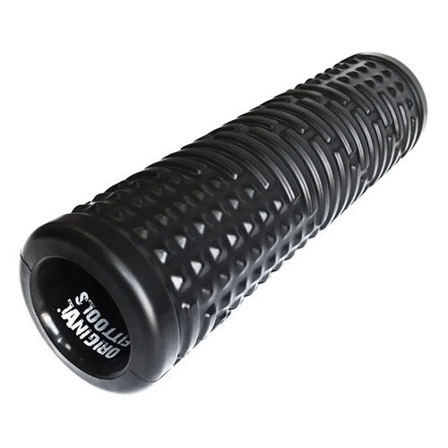 Валик для йоги Original FitTools FT-PU d=12.7см ш.:45см черный (FT-PU-18)