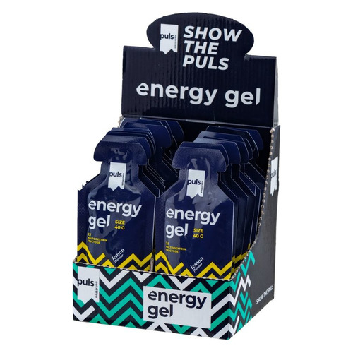 Энергетик PULS NUTRITION Energy Gel, 24х40гр, 24, гель, лимон [1701]
