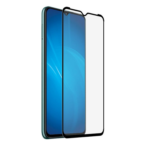 Защитное стекло для экрана DF inColor-03 для Infinix Hot 10/11 Play 2.5D, 1 шт, черный [df incolor-03 (black)]