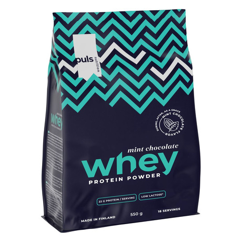 Протеин PULS NUTRITION Whey, 4, порошок, 550гр, мятный шоколад [1304]