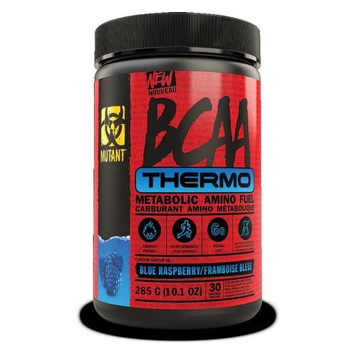 Комплекс BCAA 2:1:1 MUTANT Thermo, порошок, 285гр, голубая малина [mut134]