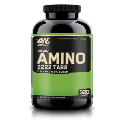 Аминокислотный комплекс OPTIMUM NUTRITION Super Amino 2222, таблетки, 320шт, 200гр, без вкуса [on228]