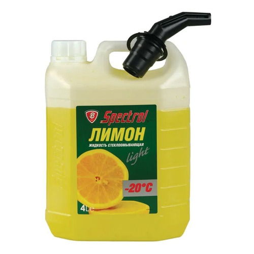 Жидкость стеклоомыв. Spectrol 9646 4л зима -20 готов.раст. лимон