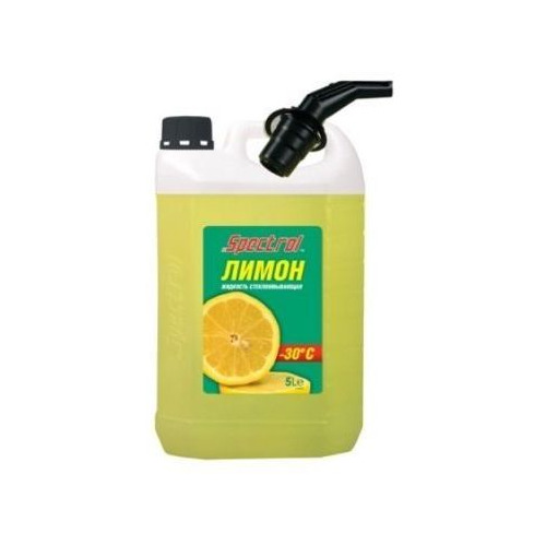Жидкость стеклоомыв. Spectrol 9642 5л зима -30 готов.раст. лимон