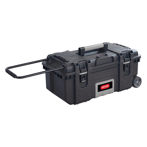 Ящик для инструментов KETER Gear 28 "MobileJobBox, черный [17210204]
