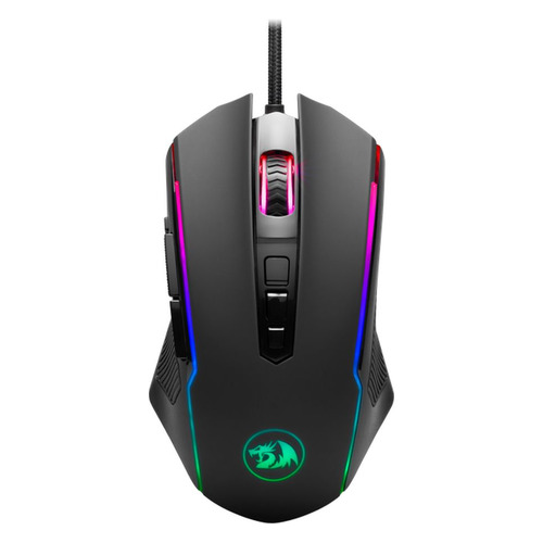 Мышь REDRAGON Ranger, игровая, оптическая, проводная, USB, черный [77423]