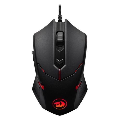 Мышь REDRAGON Centrophorus 2, игровая, оптическая, проводная, USB, черный [77942]