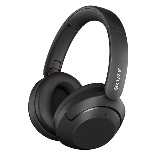 Гарнитура Sony WH-XB910N, 3.5 мм/Bluetooth, накладные, черный [whxb910nb.e]